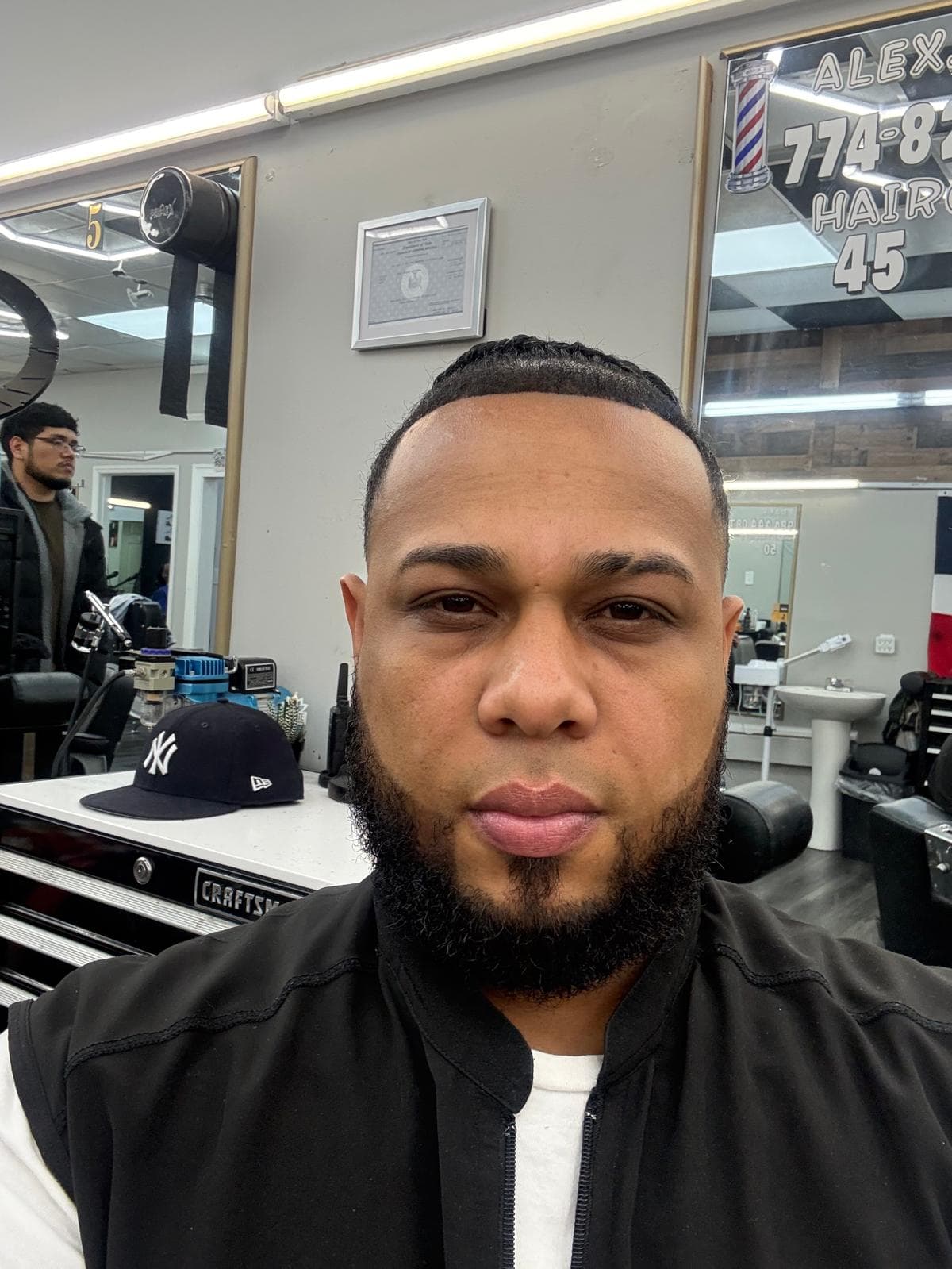 Alexander — barber at The Dominicans Barbershop