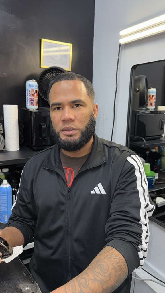 Primo — barber at The Dominicans Barbershop